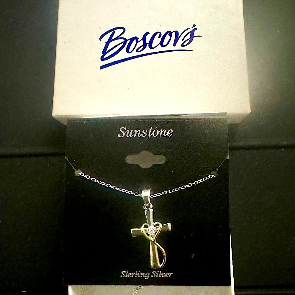 Sterling Silver Cross Necklace